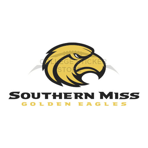 Homemade Southern Miss Golden Eagles Iron-on Transfers (Wall Stickers)NO.6304